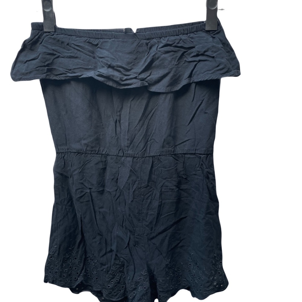 ❤️ MOSSIMO SUPPLY CO STRAPLESS BLACK ROMPER SIZE XS